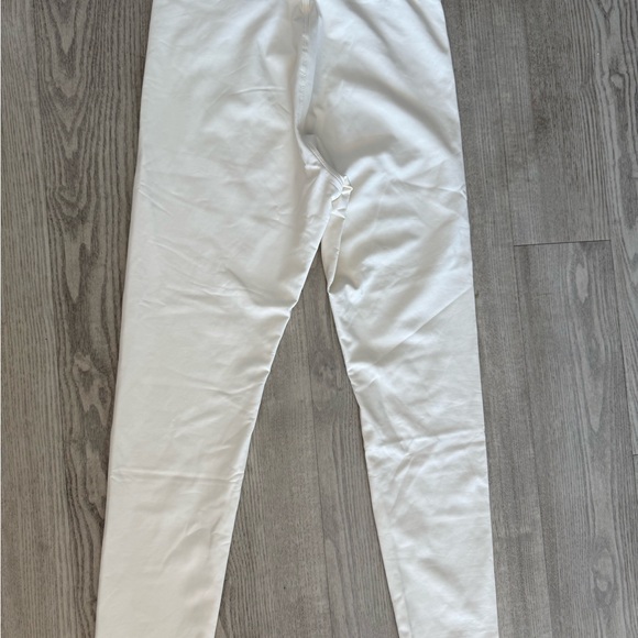 White Leather Leggings - Picture 4 of 5